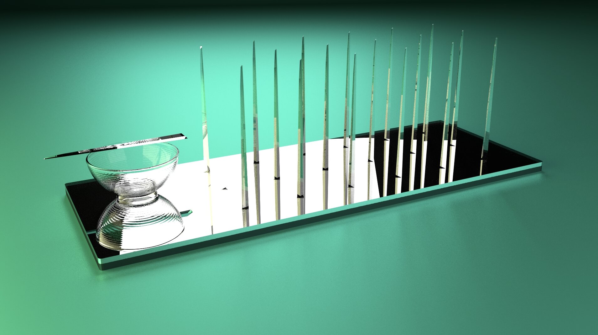 Base Pinchos Prisma con Salsero | Display | Industrias Arra Base Pinchos Prisma con Salsero | Display | Industrias Arra