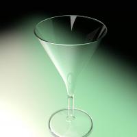 Copa Martini Frape Para Postres o Bebidas Reutilizable | Gourmet | Industrias Arra
