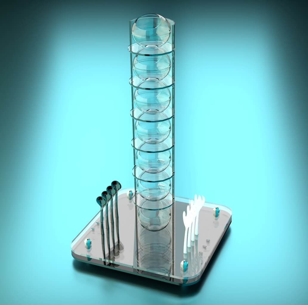 TORRE PARA 7 PERLAS | Display | Industrias Arra TORRE PARA 7 PERLAS | Display | Industrias Arra