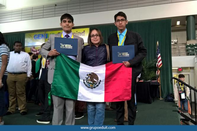 Alumnos del CBTis 229 de Tecuacán Puebla obtienen mención honorífica internacional en el evento Genius Olympiad 2016 en Oswego, N.Y.