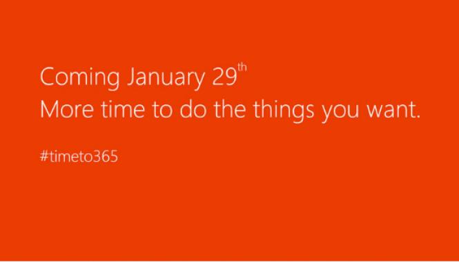 Microsoft ha confirmado el lanzamiento de Office 365