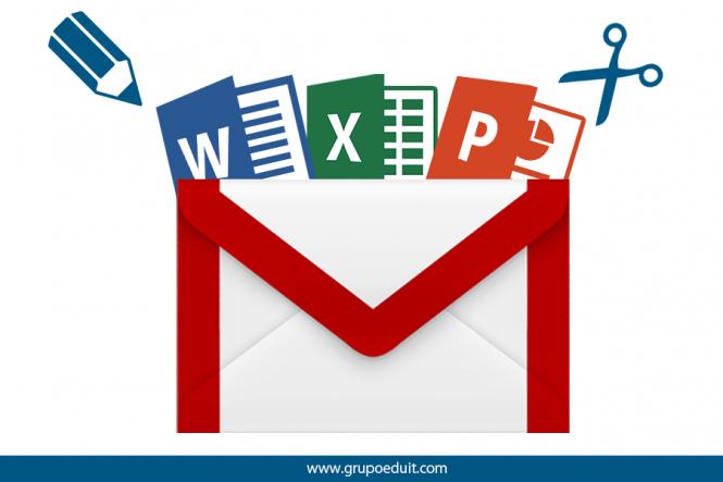 Modifica tus documentos de Office en Gmail