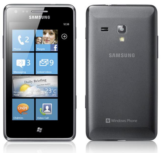 Samsung se une a Windows Phone con el Samsung Omnia M